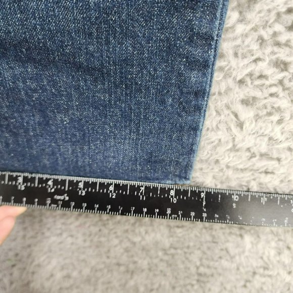 Lucky Brand Jeans Womens 27 Petite Easy Rider Stretch Relaxed Fit Faded Mid Rise - Picture 9 of 15